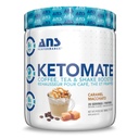 ANS Performance Ketomate Coffee Creamer med MCT Oil Powder, Lækker, Sukker Free Creamer til kaffe, Tea & Shakes, Perfekt Keto Energy Powder, 20 Servere, 15oz, Caramel Macchiato
