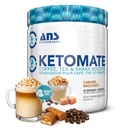 ANS Performance Ketomate Coffee Creamer med MCT Oil Powder, Lækker, Sukker Free Creamer til kaffe, Tea & Shakes, Perfekt Keto Energy Powder, 20 Servere, 15oz, Caramel Macchiato