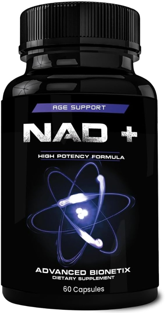 NAD tillæg med Nicotinamid Riboside Plus Resveratrol, Quercetin, Betaine w / RiboYOUG ™ for True Anti Aging