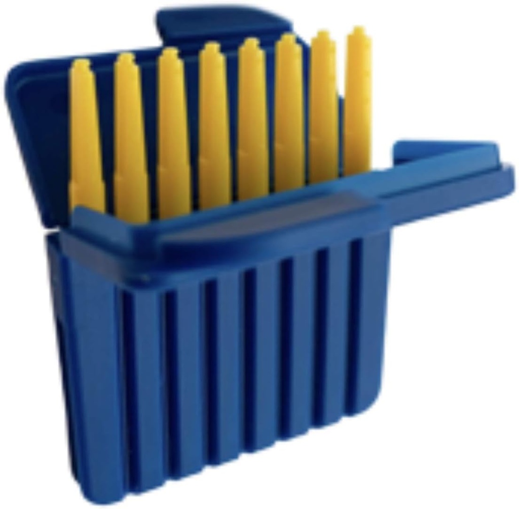 Starkey Hear Clear Hearing Aid Wax Guards. 48 Filters Total In the Factory Sealed Easy Open Blue Container