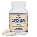 CDP Cholin (Citicolin) Supplement, Farmaceutisk Grade, Tredjeparts testet (60 kapsler 300mg)