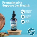 Restavin - Avanceret Ben Support - Flydende levering til bedre absorption - C-vitamin, jern, valerian, gurkemeje, Magnesium & mere!