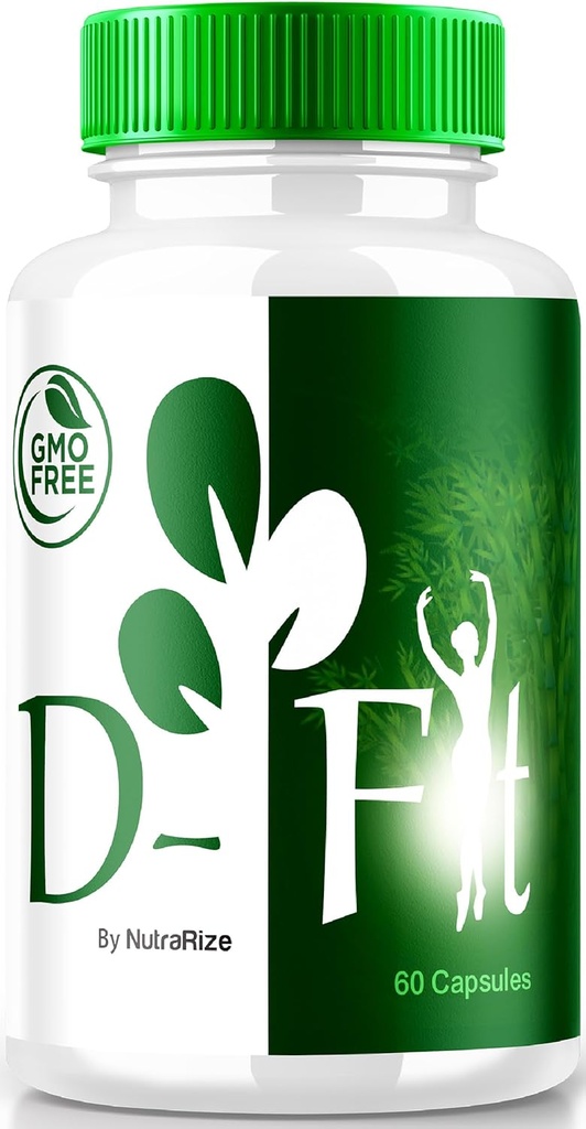 D- Fit kapsler, Alle naturlige D Fit Formel for sundhed og fitness, Premium Keto støtte til at opnå Body og Fitness Mål, Keto vægttab supplement, DFit Detox piller anmeldelser (60 kapsler)