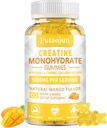 Creatinmonohydrat med vitaminer D3 & B12; sukkerfri hydrolyseret kollagen & creatinine gummies