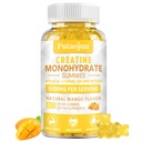 Creatinmonohydrat med vitaminer D3 & B12; sukkerfri hydrolyseret kollagen & creatinine gummies