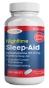 SUNDHED LFE HealthLife ® Sleep Aid (Diphenhydramin HCl Caplets, 25 mg Blå) 300 Tæl