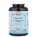 Vitacost Synergy Mega EFA 1200 Omega 3 EPA og DHA med Natural Strawberry 120 Softgels
