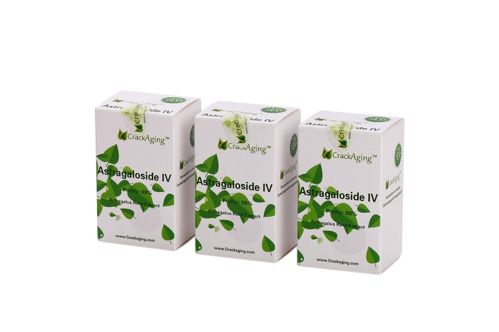Crackaging Super- Absorption Astragalosid iv 98% 50mg / Cap, Immunstøtte 180 Vegetariske kapsler