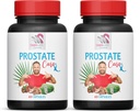 Saw Palmetto Supplement - Prostata support PILS - Naturlige ingredienser, Saw Palmetto, Stinging Nettle Leaf, Maitake Mushroom, Reishi, Shiitake, Prostata support supplement til mænd, 2 flasker 120 Caps