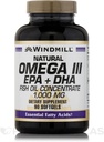 Windmill Omega 3 Fish Oil 1000 mg Softgels, 90 ct