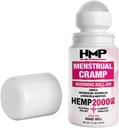 Menstruel Cramp Hamp Varm ROLL- ON 2000MG w Arnica & Menthol Made in USA Natural Formel 1.7oz