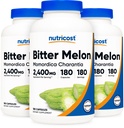 Nutricost Bitter Melon 600 mg, 180 kapsler (3 flasker)