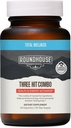 ROUNDHOUSE PROVECTION Three Hit Combo af Chuck Norris - Fat Burner, Energy Booster & Wellness Support - 30-Day Supply (60 kapsler)
