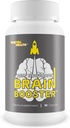 Bedste Nootrop Brain Booster - for hukommelse, fokus, koncentration, mental Klarhed, & Energi - Support Forbedret hjerne funktion, hukommelse recall, og reduceret mental træthed - for mænd og kvinder - med Ginkgo