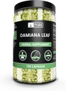 PURE ORIGINATIONELLE INGREDIENSER Damiana Bladkapsler, Ingen Magnesium eller Rice Fillers, Altid Pure, Lab Verified (730 Kapsler)