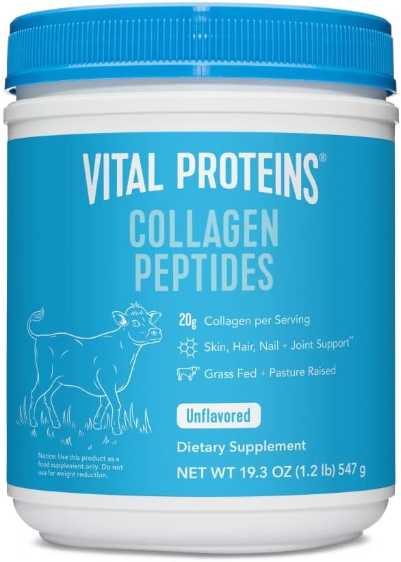 Vital Proteins, Unflavored Collagen Peptider, 20 Ounce