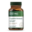GAIA HERBS PRO Cognitive Formel - Hjerne Sundhed & Blod Support * - Cirkulation Support * med Fo-TI Root, Ginkgo Leaf, & Gotu Kola Leaf - 60 flydende Phyto- Caps (30 Servere)