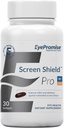 EyeLovy Screen Shield Eye Vitamin - 30-greve, 30-Day Supply - Eye supplement med Omega 3 'er, Zeaxanthin, Lutein, Bilberry, Zink & Vitamin til Træt, Spredt Øjne