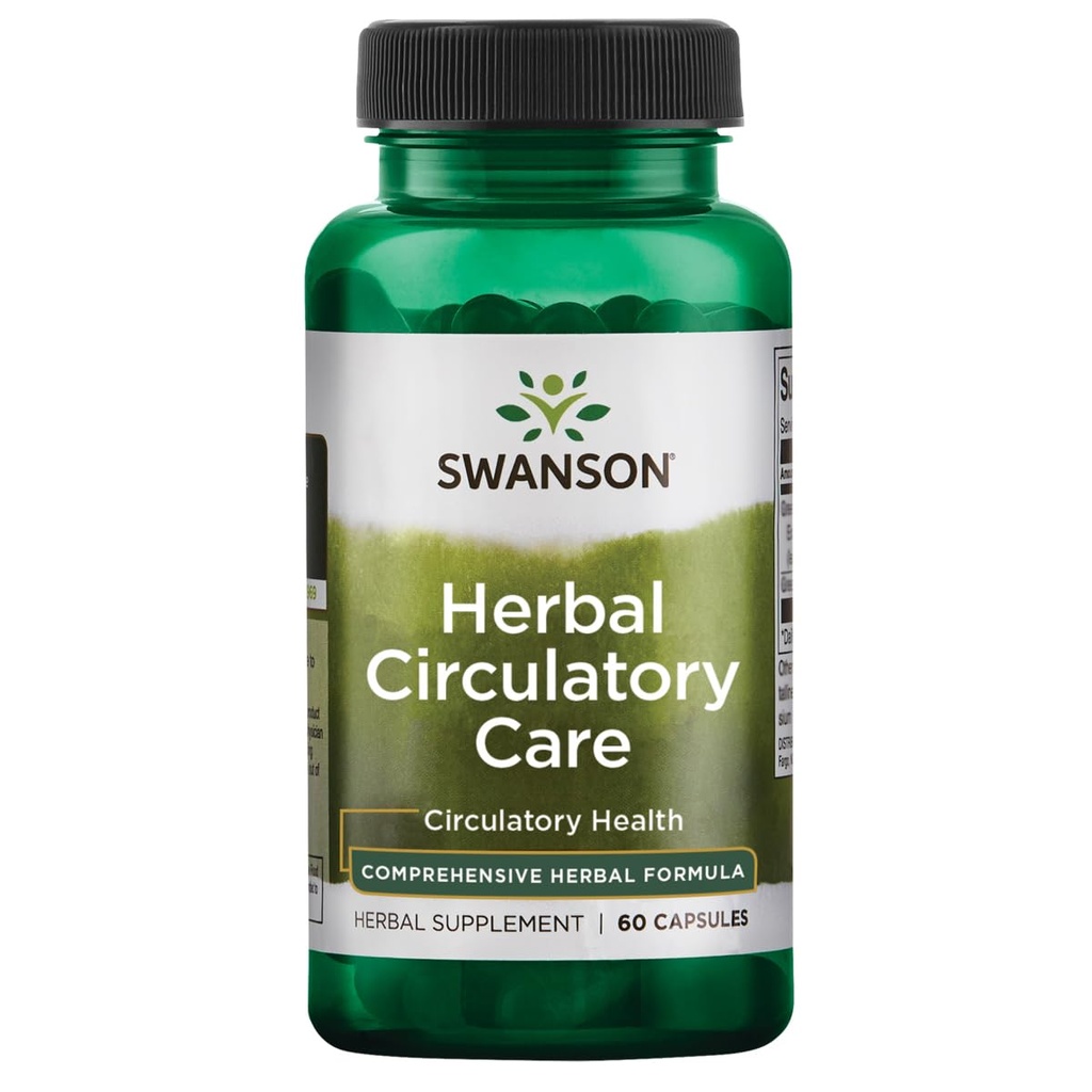 Swanson Full Spectrum Herbal Circulatory Care 60 Kapsler