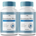 Vive MD Quietum Plus Tinnitus Relief til Ringende Øre - Rapid Ear Ringing Relief, Clear Tinnitus, og Holistisk Tinnitus Behandling med 60 kapsler per flaske (2 Pack)