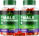 LIVORKA (2 Pack) VirilPlex XL Gummies, 120 Gummies til 2 Måneder