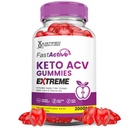 Fast Active Keto ACV Gummies Extreme 2000MG Fastactive Keto Gummies Apple Cider Vinegar Formulated with Pomegranate Beet Juice Powder B12 Vegan Non GMO 60 Gummys
