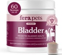 Fera Kæledyr Brege Support - Tranebær til hunde & katte - D- Mannose & Marshmallow Root - Urinvejssupport - Understøtter normal urin pH - Øger immunitet - 60 Scoops