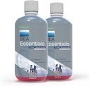 Wellgenix Sea Essentials Nutritional Multivitamin Supplement - Liquid Coral Calcium, Trace & Macro Minerals, 1 Oz Daily, Sea Berry Flavor - for mænd og kvinder, voksne & børn, 32 Fl Oz (pakke med 2)