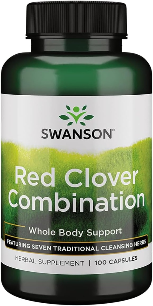 Swanson Red Clover Kombination 100 kapsler