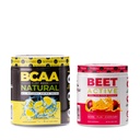 Nutrologi BCAA Natural, Plant Based BCAA Powder, Lemonade Flavor (30 Servere) Beet Active, Natural Pre- Workout Powder, Passion Fruit Flavor (30 Servere)