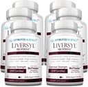 Godkendte Science Liversyl - Milk Thistle, Artichoke Extract, og Bioperine - Vegan - 360 Count - 6 Måned Supply - Made in USA