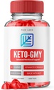 rize laboratorier - Keto- GMY Gummies for vægttab, Advanced Nutritional Support Gummies, Hjælper til at reducere Belly Fat, Vegan (60 Gummies)