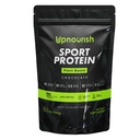 Vegansk Sport Protein Powder Chokolade 20 portioner - 30g Plant Based Protein, VELOSITOR, BCAA, Organic Green & Fruits, Probiotika, Tart Cherry for Post Workout Recovery, Informer Sports Certified Keto