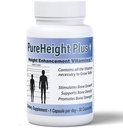 PureHøjde Plus # 1 Læge Anbefalet Højde Enhancement Supplement - Vækst Vitaminer for børn, Teens & Voksne - Øge Knoglestyrke og densitet - Højde Enhancer Vitaminer Grow Taller Hurtig