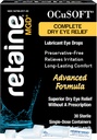OcuSOFT Retaine MGD Ophthalmic Emulsion - Komplet tør øje Relief - Lindrer røde & Irriterede øjne - 30 Count Preservative- Gratis Single- Use Containers - 0,01 Fl Oz
