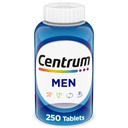 Centrum Multivitamin til mænd, Multivitamin / Multimineral tillæg med vitamin D3, B Vitamin og antioxidanter, Gluten Free, Non- GMO Ingredienser - 250 Tæl