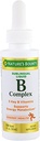 Nature 's Bounty B Complex med B12 Sublingual flydende hurtigt fungerende kost supplement 2 ounce