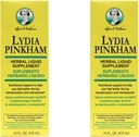 2-PAK Lydia Pinkham Nutritional Support Liquid 16oz flasker