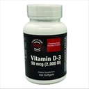 TOUGH- N- TONE Premium Grade D-3, 2.000 IE (cholecalciferol), en højbiotilgængelig form af D-vitamin, i en let at synke Soft Gel.