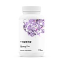 THORNE - Ginseng Plus - Understøtter fokus, kognition, hukommelse & residens til stress * - med koreanske røde Ginseng, Lions Mane & Græsk Mountain Tea - Soy, Gluten & Dairy Free - 60 kapsler