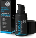 AlchemLife FlexiQule MAX - Hurtig fungerende Blødgøringsmiddel Støtte Natural Joint & Muscle Relief - Lindrer Stifhed & Aids Mobilitet - Kraftfulde Phyto- Actives of Inger, Boswellia & Piperine - (15ml Pump)