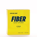 AdvoCare Fiber Kosttilskud - Daily Fiber Powder supplement med Opløselig & Uopløselig Fiber - Fiber Blend omfatter Psyllium Husk & Citronsyre - Understøtter fordøjelsessygdomme * - Citrus, 10 Pouches