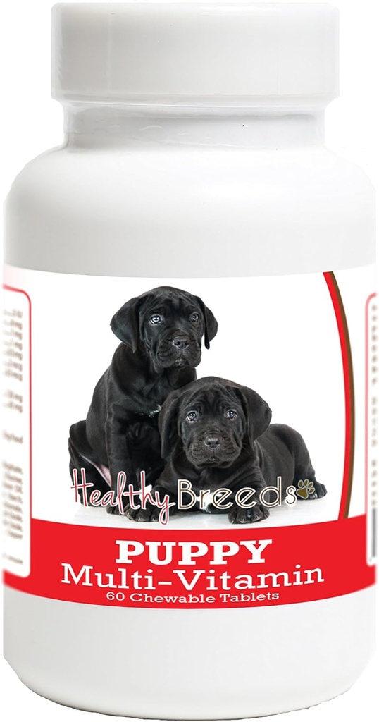 Sunde racer Cane Corso Puppy hund Multivitamin Tablet 60 Greve