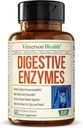 Digestive Enzymes - Probiotic Multi Enzyme (Enzimas Digestivas) - Digestive Supplements with Unique Makzyme-Pro Formula - Advanced Enzymes for Digestion, Bowel Movements & Nutrient Absorption. 60 Caps