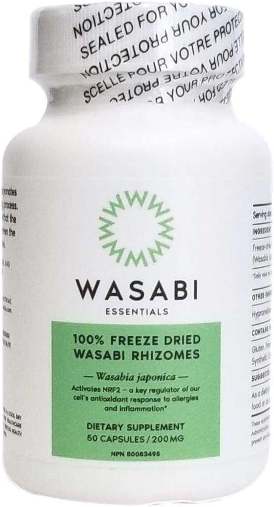 Wasabi RHIZOMES - 50 kapsler