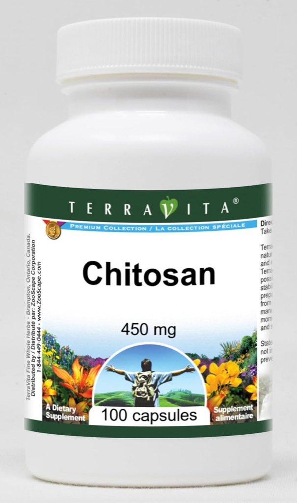 Chitosan - 450 mg (100 kapsler, ZIN: 519716)
