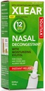 Xlear 12- Hour Natural Saline Nasal Decongestant Spray med Xylitol og Oxymetazolin, Instant Sinus Tryk og Congestion Relief for børn og voksne 0,5 fl oz (pakke med 3)