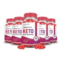 Justified Laboratories (5 Pack Keto Drops Keto ACV Gummies Formel 1000MG Keto Drops Keto Gummies Apple Cider Vinagar Formuleret med Pomegranate Beet Juice Powder B12 Vegan Non GMO 300 Gummys