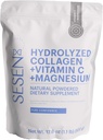 SESEN Hydrolyseret kollagen + C-vitamin + Magnesiumpulver 17,6 oz
