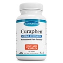EuroMedica Curaphen Extra Strength - Curcumin & Boswellia Supplement for sund cirkulation Support - Gurkemeje supplement til støtte Joints, Muscle Health & Enphin Production - 120 tabletter
